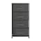 Flash Furniture Black/Gray 4 Drawer Storage Dresser Organizer WX-5L203-X-BK-GR-GG - alternate 5